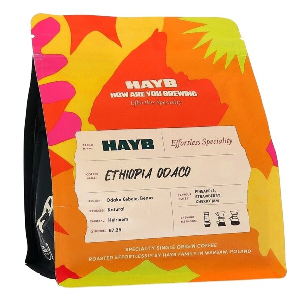 Kawa Ziarnista HAYB Etiopia Odaco Natural 250g NIEDOSTEPNY Konesso Pl