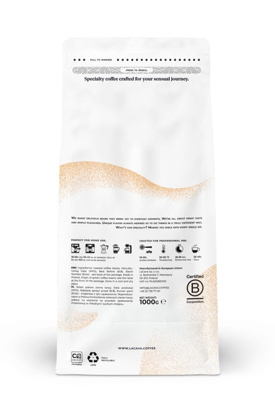 Kawa ziarnista LaCava Slow Flow 1kg