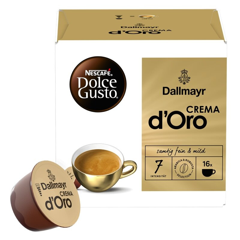 Kapsułki NESCAFÉ Dolce Gusto Dallmayr Crema d Oro 16 sztuk Konesso pl