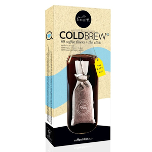 Filtry do kawy Finum Cold Brew + Click - 60 szt. - opinie w konesso.pl