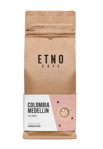 Kawa ziarnista Etno Cafe Colombia Medellin 1kg - opinie w konesso.pl