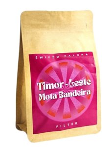 Kawa ziarnista Świeżo Palona Timor-Leste Mota Banderia FILTR 250g - NIEDOSTĘPNY - opinie w konesso.pl