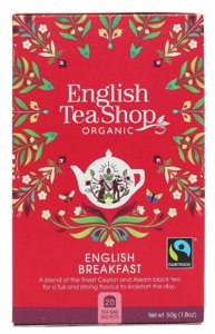 Czarna herbata English Tea Shop English Breakfast 20x2,5g - opinie w konesso.pl