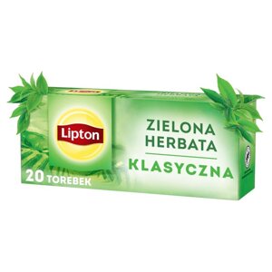 Zielona herbata Lipton klasyczna 20x1,3g - opinie w konesso.pl