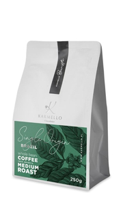 Kawa ziarnista Karmello Brazil Single Origin 250g - opinie w konesso.pl