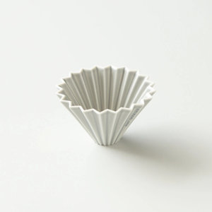 Ceramiczny Origami Dripper S - Szary matowy - opinie w konesso.pl