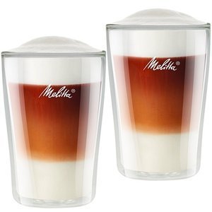 Termiczna szklanka do latte Melitta 300ml - 2 szt - opinie w konesso.pl