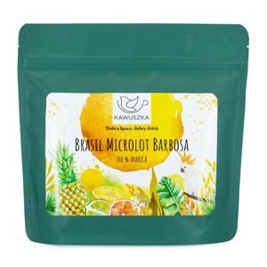 Kawa ziarnista Kawuszka Brazylia Microlot Barbosa - Espresso 250g - NIEDOSTĘPNY - opinie w konesso.pl