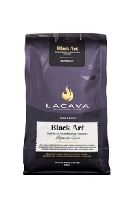 Kawa ziarnista LaCava Black Art Espresso 350g - opinie w konesso.pl