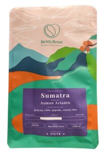 Kawa ziarnista BeMyBean Sumatra Asman Arianto 250g - opinie w konesso.pl