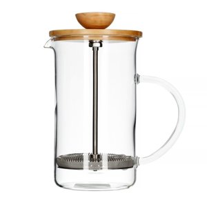 Zaparzacz do herbaty Hario Tea Press - Olive Wood 600 ml - opinie w konesso.pl