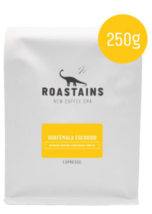 Kawa ziarnista Roastains Gwatemala Escogido ESPRESSO 250g - opinie w konesso.pl