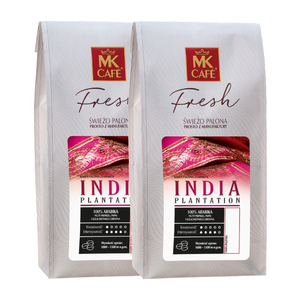 Kawa ziarnista MK Cafe Fresh India Plantation 2x1kg - NIEDOSTĘPNY  - opinie w konesso.pl