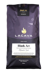 Kawa ziarnista LaCava Black Art Espresso Blend1kg - opinie w konesso.pl