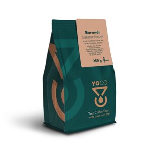 Kawa ziarnista YoCo Coffee Burundi Gakenke Natural Espresso 250g - opinie w konesso.pl