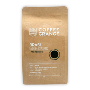 Kawa ziarnista Coffee Grange Brasil Fazenda Sitio Nossa Senhora Aparecida – Fine Robusta 250g - NIEDOSTĘPNY - opinie w konesso.pl