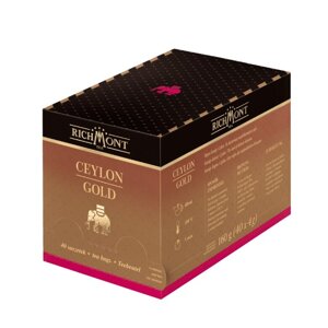 Czarna herbata Richmont Ceylon Gold - 40x4g - opinie w konesso.pl