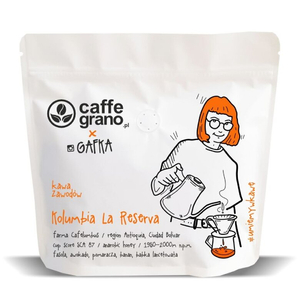 Kawa ziarnista Caffe Grano X Gafka Kolumbia La Reserva 250g - NIEDOSTĘPNY - opinie w konesso.pl