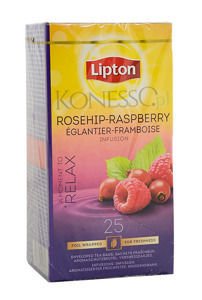 Owocowa herbata Lipton Classic Rosehip Raspberry 25 kopert - NIEDOSTĘPNY - opinie w konesso.pl
