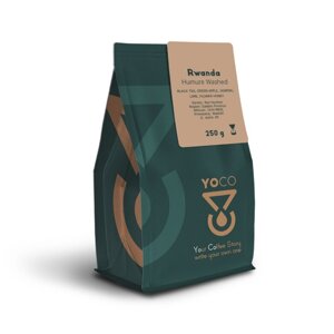 Kawa ziarnista YoCo Coffee Rwanda Hurume Washed Filter 250g - opinie w konesso.pl