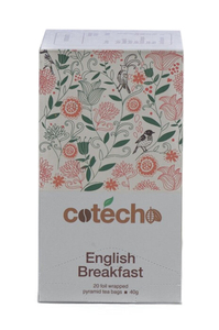 Herbata czarna Cotecho English Breakfast 20x2g - opinie w konesso.pl