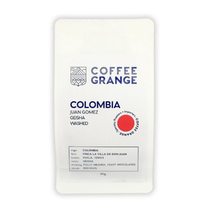 Kawa ziarnista Coffee Grange Colombia Juan Gomez Geisha Washed 150g - opinie w konesso.pl