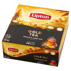 Herbata czarna Lipton Gold Tea 92x1,5g - opinie w konesso.pl