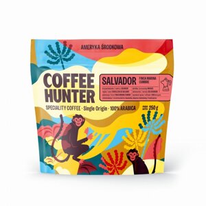 Kawa ziarnista COFFEE HUNTER Salvador Finca Marina Cumbre Espresso 250g - opinie w konesso.pl