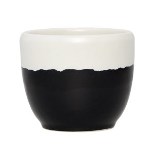 Kubek AOOMI LUNA MUG BLACK/WHITE A08 250 ml - NIEDOSTĘPNY - opinie w konesso.pl