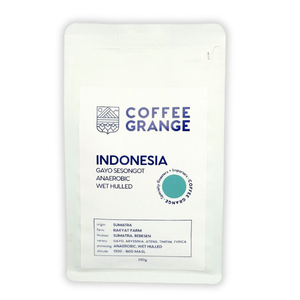 Kawa ziarnista Coffee Grange Indonesia Gayo Sesongot Anaerobic Wet Hulled 250g - NIEDOSTĘPNY - opinie w konesso.pl