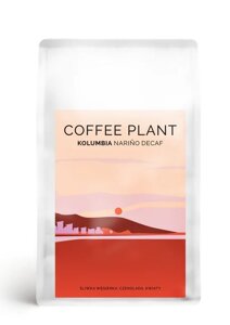 Kawa ziarnista COFFEE PLANT Kolumbia Nariño Decaf Bezkofeinowa 250g - opinie w konesso.pl