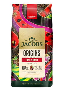 Kawa ziarnista Jacobs Origins Fusion Laos & India 1kg - opinie w konesso.pl