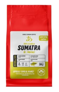 Kawa ziarnista COFFEE HUNTER Sumatra Kerinci Natural 250g - opinie w konesso.pl