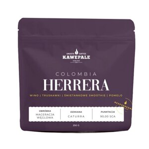 Kawa ziarnista KawePale Colombia Herrera Carbonic maceration 250g - opinie w konesso.pl