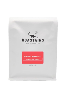 Kawa ziarnista Roastains Etiopia Berry Coat Espresso 250g - opinie w konesso.pl