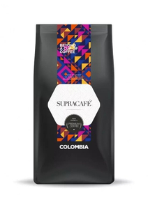 Kawa ziarnista Supracafe Colombia 100% Arabica 1kg - opinie w konesso.pl