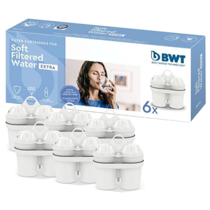 Wkład filtrujący wodę BWT Soft Filtered Water Extra - 6 sztuk - opinie w konesso.pl