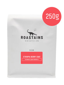 Kawa ziarnista Roastains Etiopia Berry Coat FILTR 250g - NIEDOSTĘPNY - opinie w konesso.pl