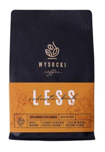 Kawa ziarnista Wysocki Coffee Less Robusta Kick 250g - opinie w konesso.pl
