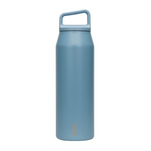 Butelka termiczna MiiR Wide Mouth Bottle 950 ml - Szaroniebieska - opinie w konesso.pl