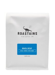 Kawa ziarnista Roastains Brazylia Decaf Espresso 250g - kawa bezkofeinowa - opinie w konesso.pl