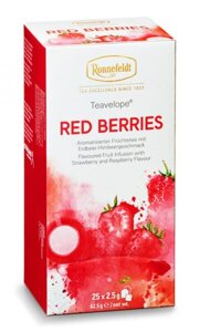 Owocowa herbata Ronnefeldt Teavelope Red Berries 25x2,5g - opinie w konesso.pl