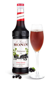 OUTLET - Syrop BLACKCURRANT MONIN 0,7 L - czarna porzeczka - opinie w konesso.pl