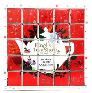 Kalendarz adwentowy English Tea Shop Red Puzzle 25x2g - opinie w konesso.pl