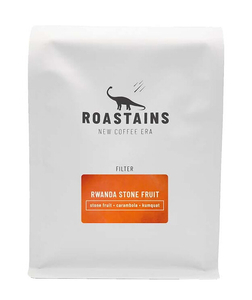 Kawa ziarnista Roastains Rwanda Stone Fruit FILTR 250g - opinie w konesso.pl