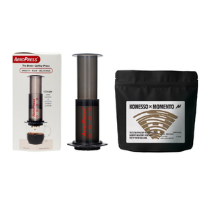 ZESTAW - AeroPress + Momento Konesso Filtr 250g - opinie w konesso.pl