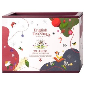 Herbata Świąteczna English Tea Shop Holiday Wellness Prism Collection 12x2g - opinie w konesso.pl