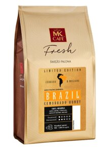 Kawa ziarnista MK Cafe Fresh Brazil Cemorrado Honey 1kg - opinie w konesso.pl