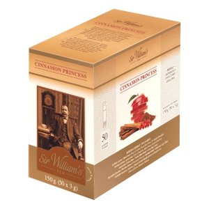 Ziołowa herbata Sir Williams Royal Taste Cinnamon Princess 50x3g - opinie w konesso.pl