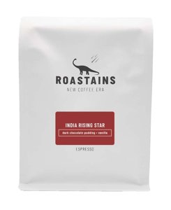 Kawa ziarnista Roastains Indie Rising Star ESPRESSO 1kg - NIEDOSTĘPNY - opinie w konesso.pl